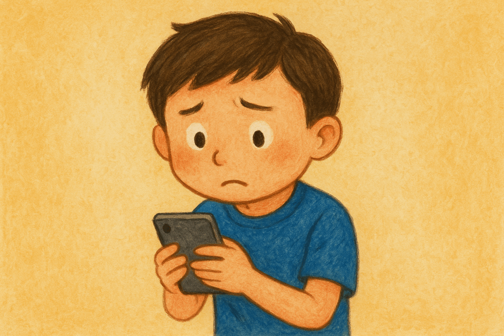 現代風の読み聞かせイメージ